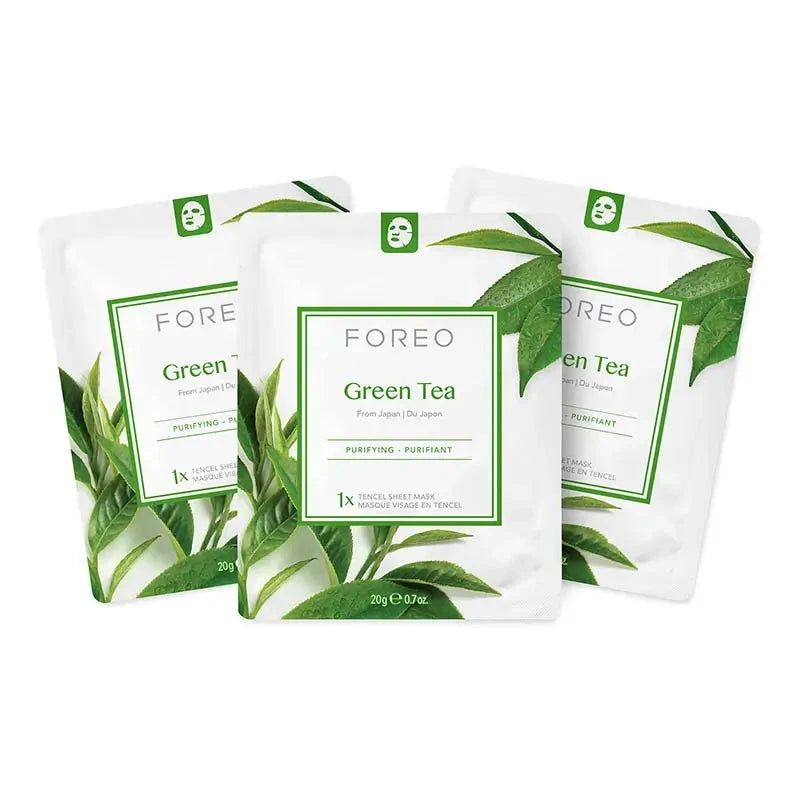 Masque visage hydratant au Thé vert Masque Hydratant FOREO 