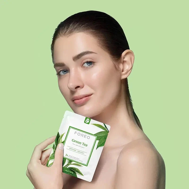 Masque visage hydratant au Thé vert Masque Hydratant FOREO 