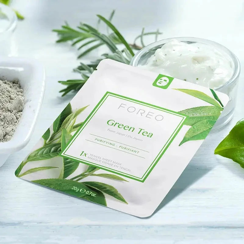 Masque visage hydratant au Thé vert Masque Hydratant FOREO 