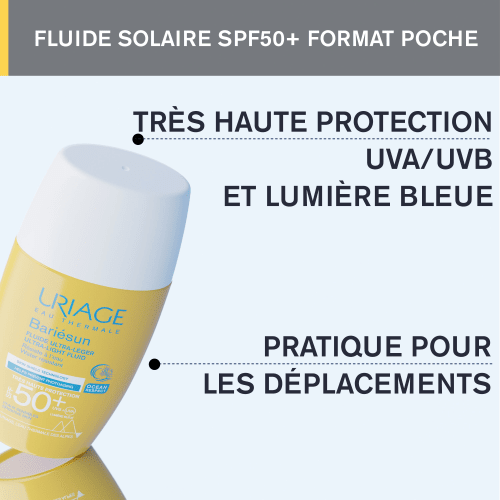 BARIÉSUN - FLUIDE ULTRA LÉGER SPF50+ Soin solaire Uriage 