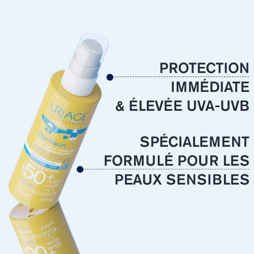 BARIÉSUN - SPRAY ENFANT HYDRATANT SPF50+ Soin solaire Uriage 