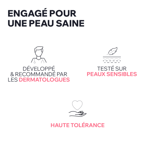 ROSÉLIANE - Fluide Dermo-Nettoyant Soin Corps Uriage 
