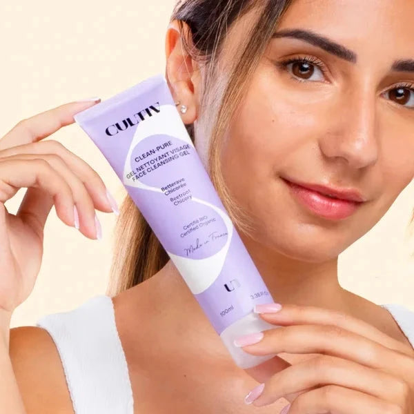 CLEAN-PURE Gel nettoyant visage Soin Visage CULTIV 