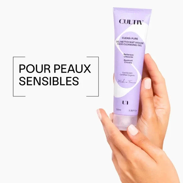 CLEAN-PURE Gel nettoyant visage Soin Visage CULTIV 
