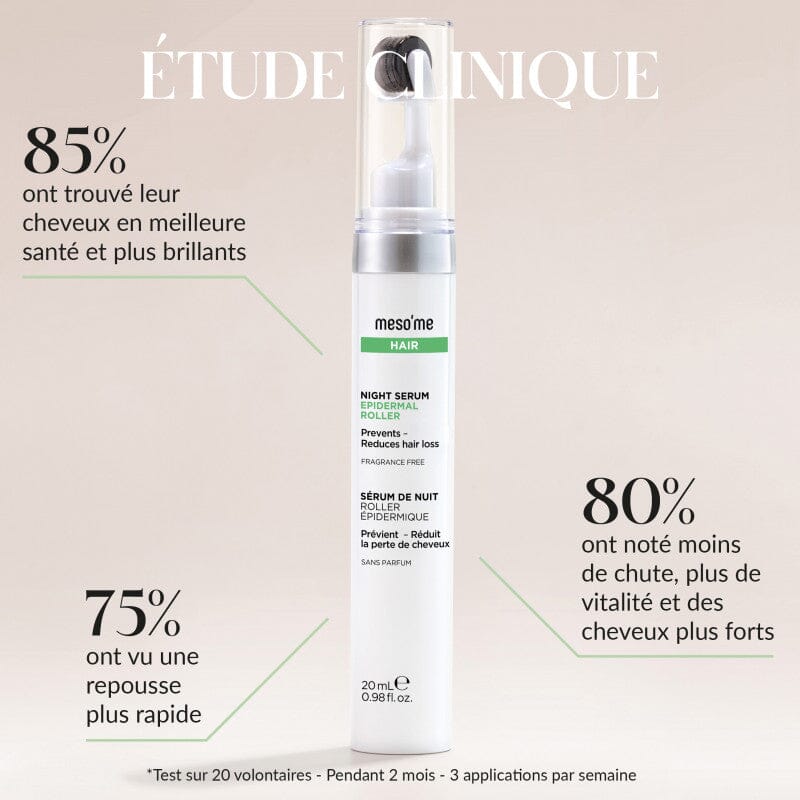 Roller avec sérum intégré redensifiant cheveux Soin Capillaire Meso'me 