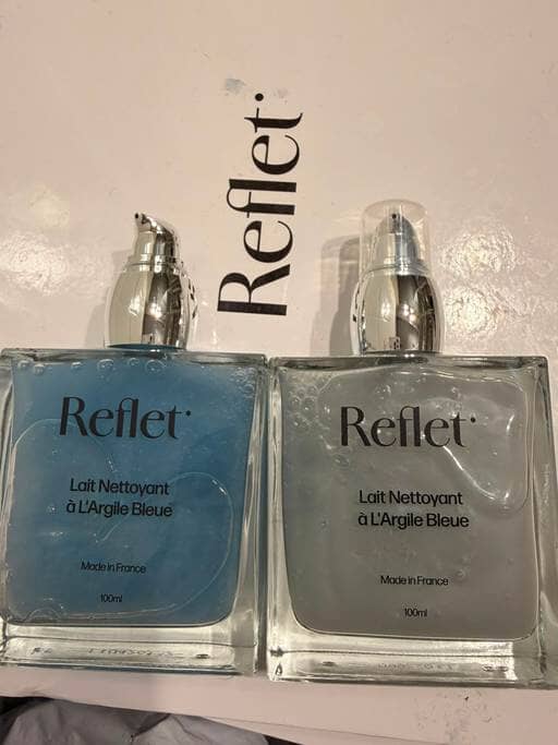 Lait Nettoyant à L'Argile Bleue Soin Nettoyant Visage Reflet 