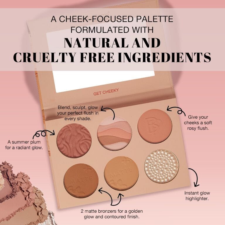 Get Cheeky Palette Blush bellapierre 