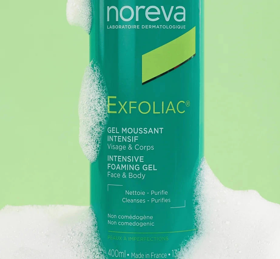 Gel moussant intensif Nettoyant Visage NOREVA 
