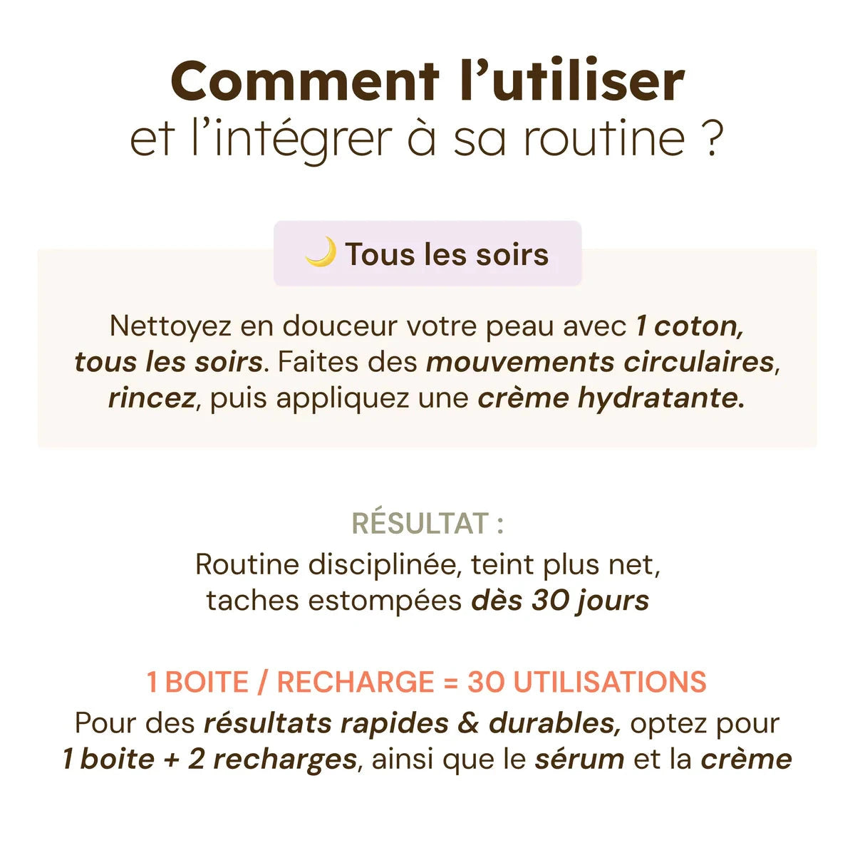 Cotons Anti-Imperfections Soin Visage Séfia 