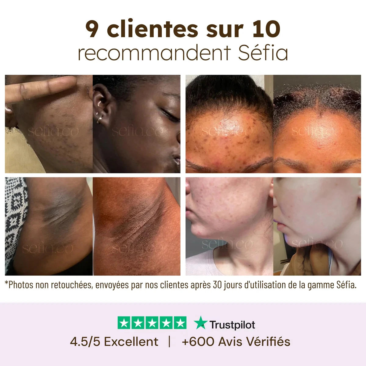 Nettoyant Éclat au Curcuma Soin Visage Séfia 