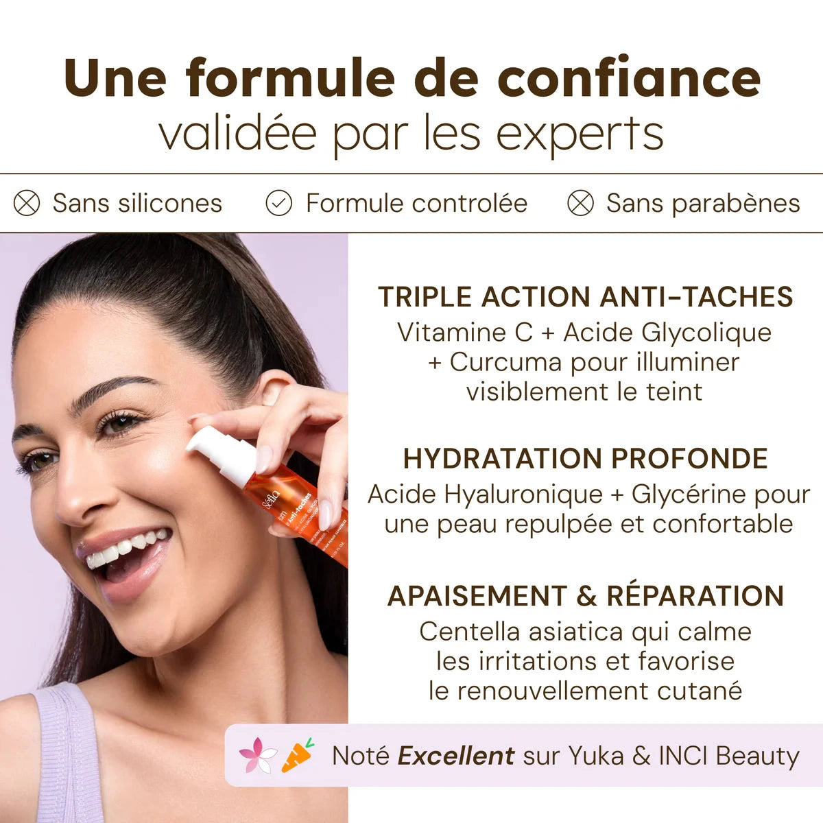 Sérum Anti-Imperfections Soin Visage Séfia 