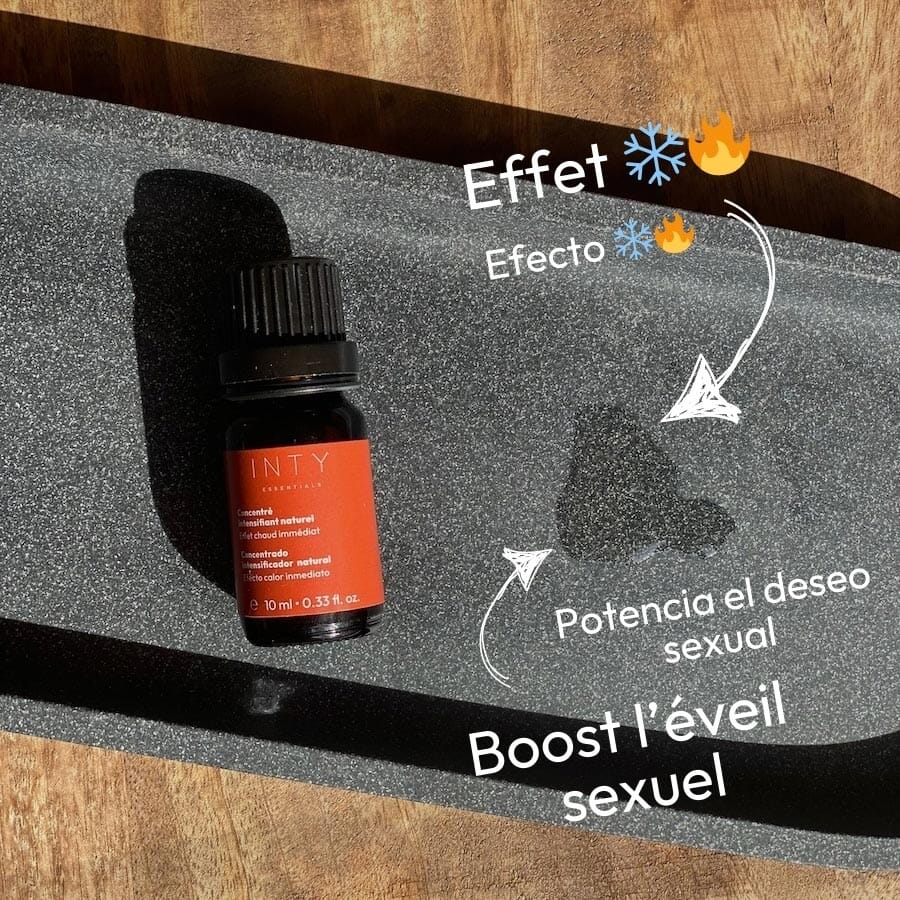 Concentré stimulant clitoris naturel Soin Corps Inty Essentials 