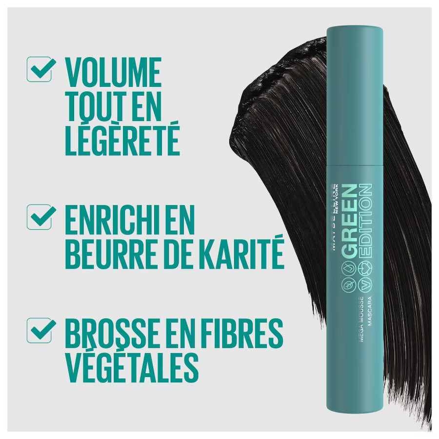Mascara Volume - Green Édition Maquillage MAYBELLINE 