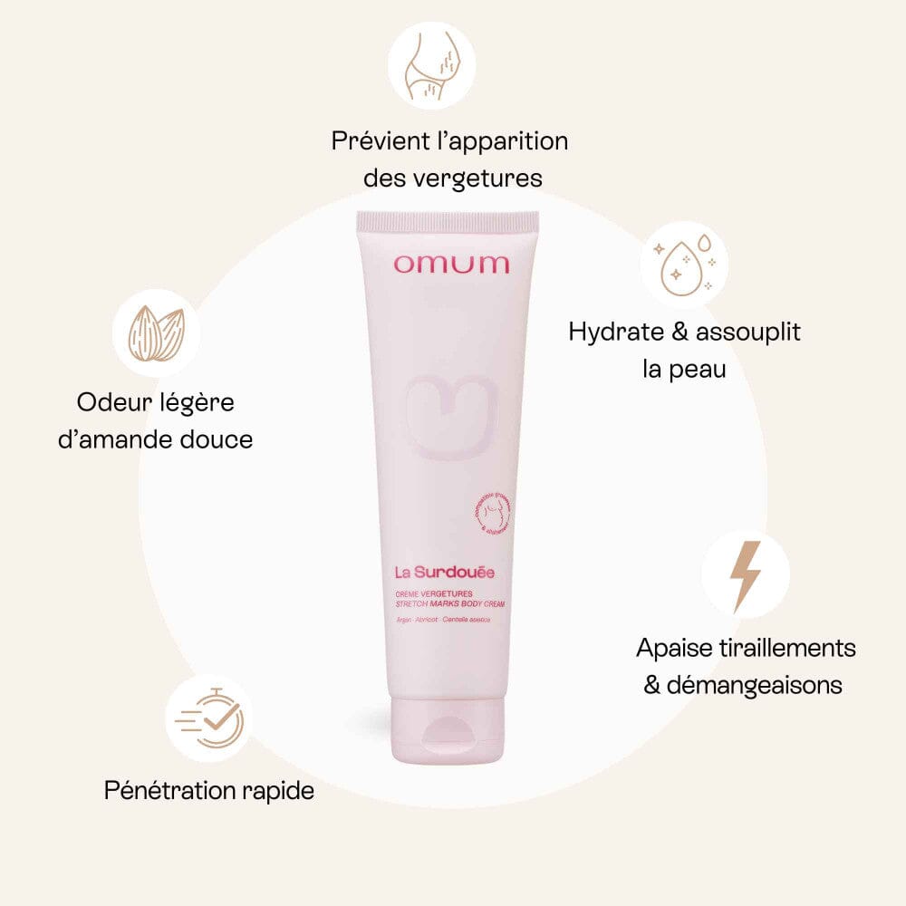 LA SURDOUEE - Crème Anti Vergetures Soin Corps OMUM 