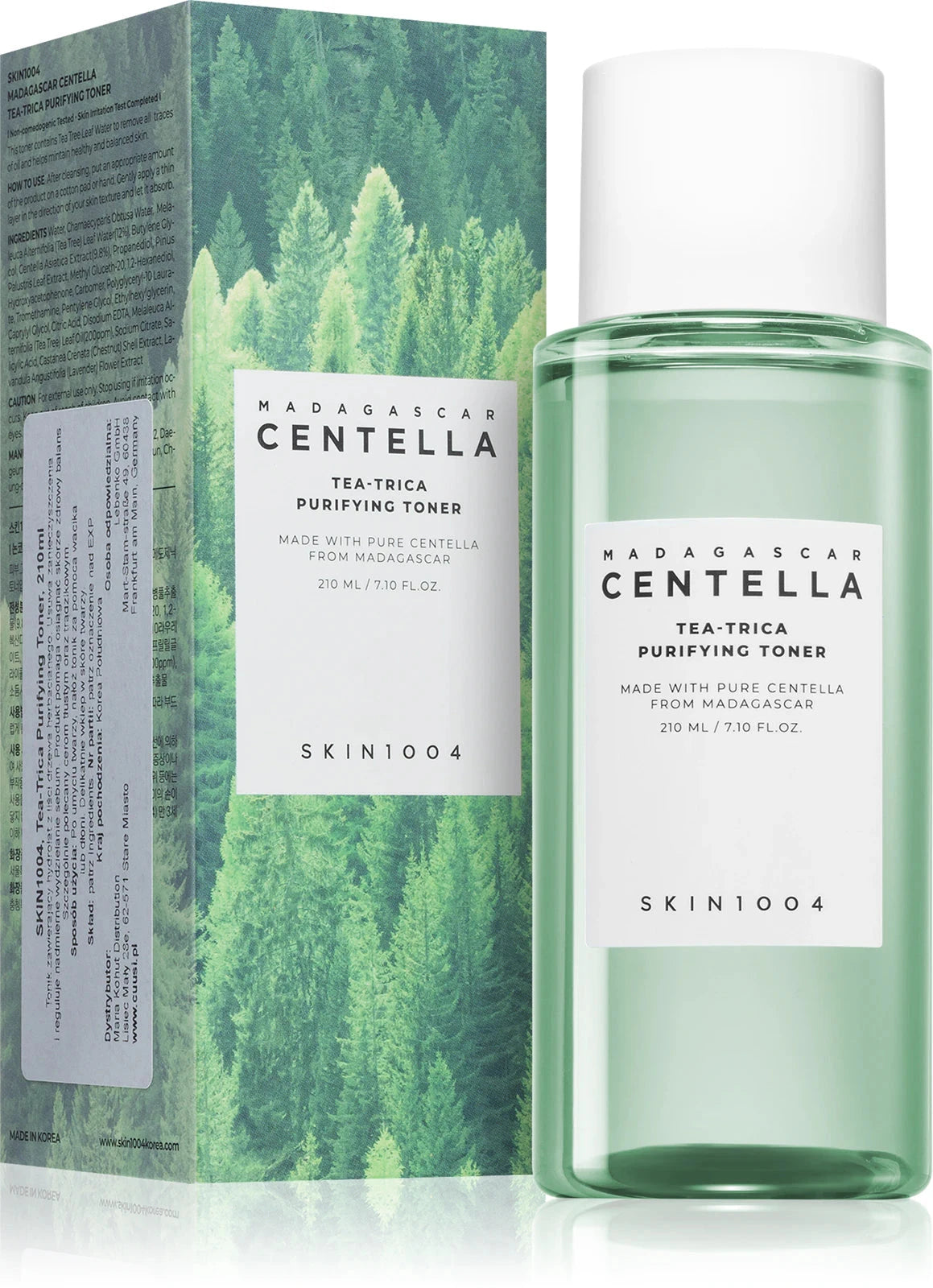 Madagascar Centella Tea-Trica Purifying Toner Soin Visage SKIN1004 