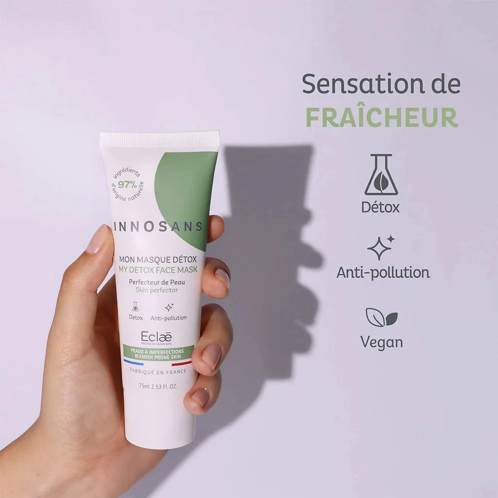 Mon Masque Détox - Purifiant, Vegan & Naturel Soin Visage Éclaé 