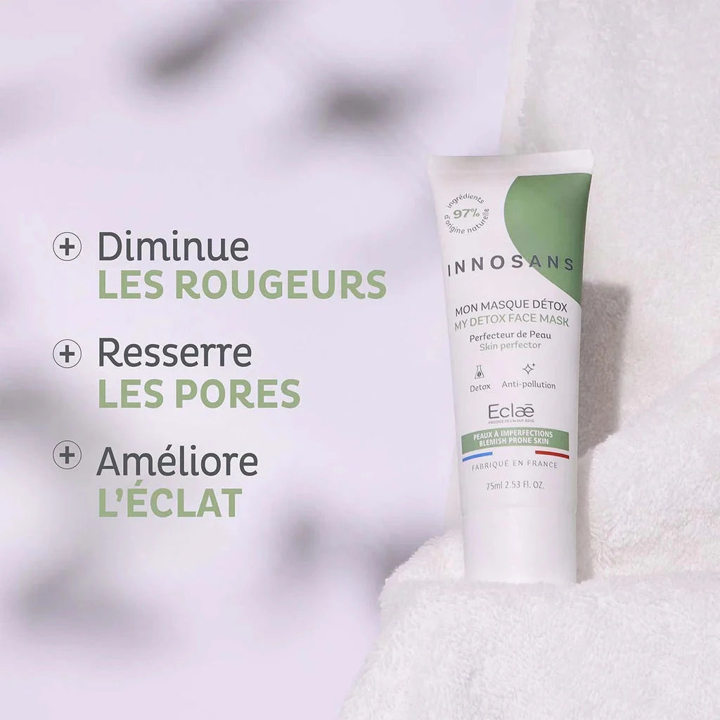 Mon Masque Détox - Purifiant, Vegan & Naturel Soin Visage Éclaé 
