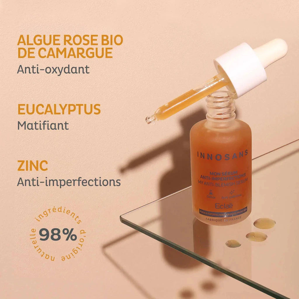 Mon Sérum Anti-Imperfections - Naturel & Vegan Soin Visage Éclaé 
