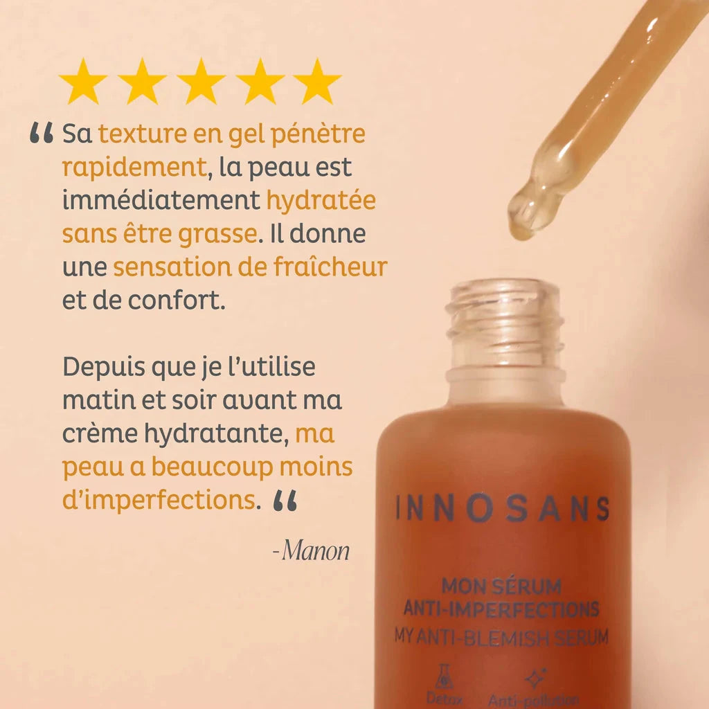 Mon Sérum Anti-Imperfections - Naturel & Vegan Soin Visage Éclaé 