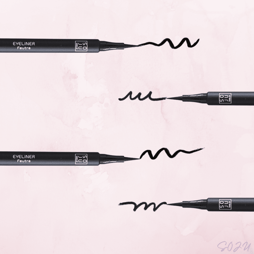 Eyeliner - Feutre ultra fin noir Maquillage SOJU MAKE-UP 