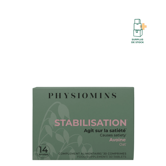 Stabilisation - Agit sur la Satiété Complément Alimentaire Physiomins 30 Comprimés 