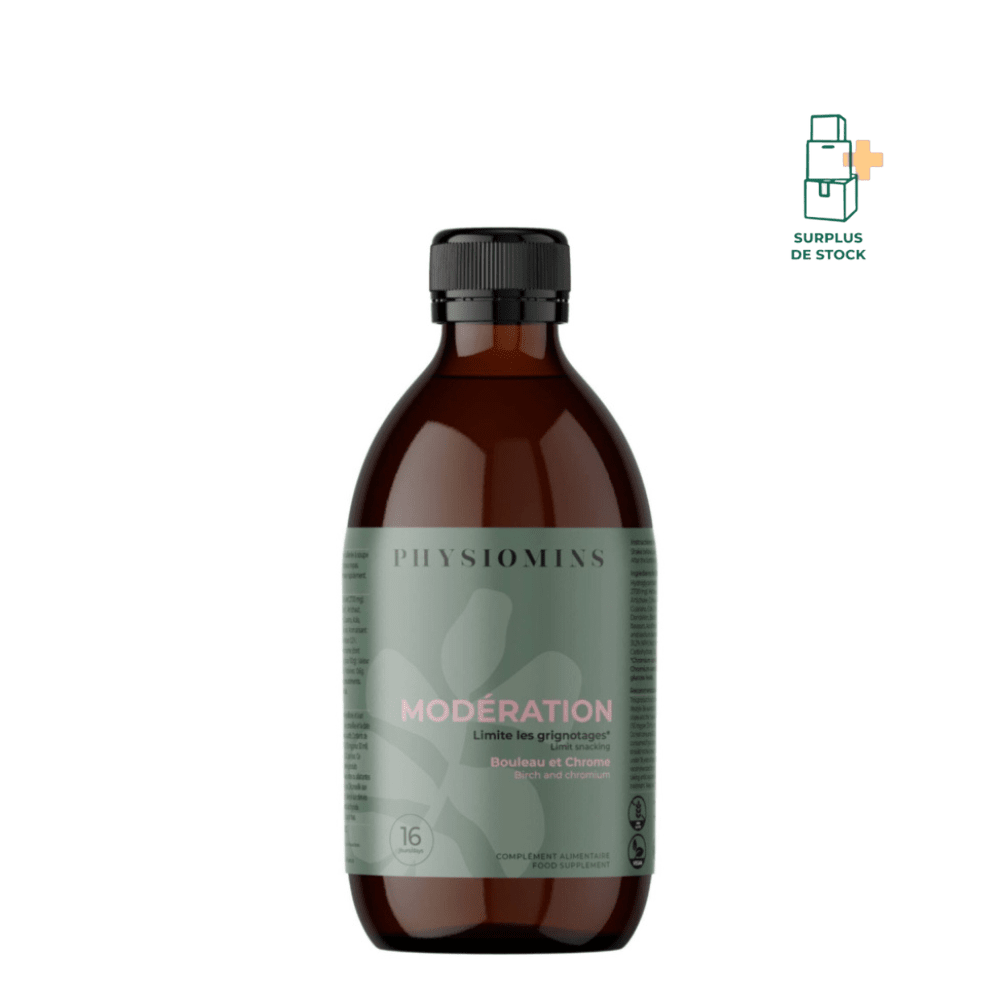 Modération - Limite les Grignotages Complément Alimentaire Physiomins 500 ml 