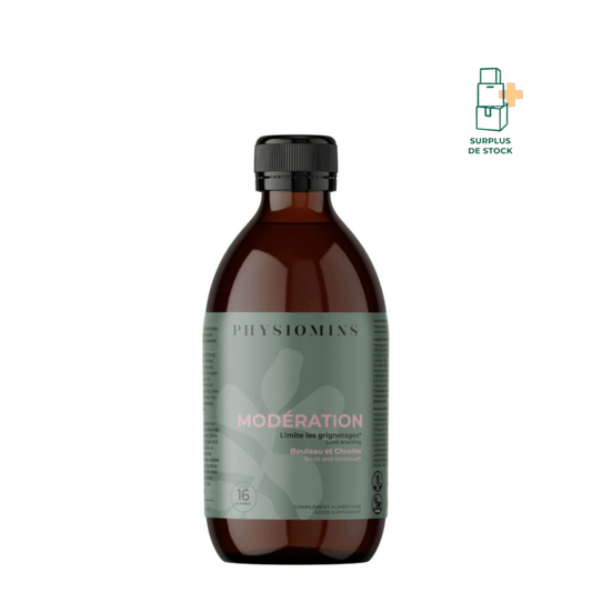 Modération - Limite les Grignotages Complément Alimentaire Physiomins 500 ml 
