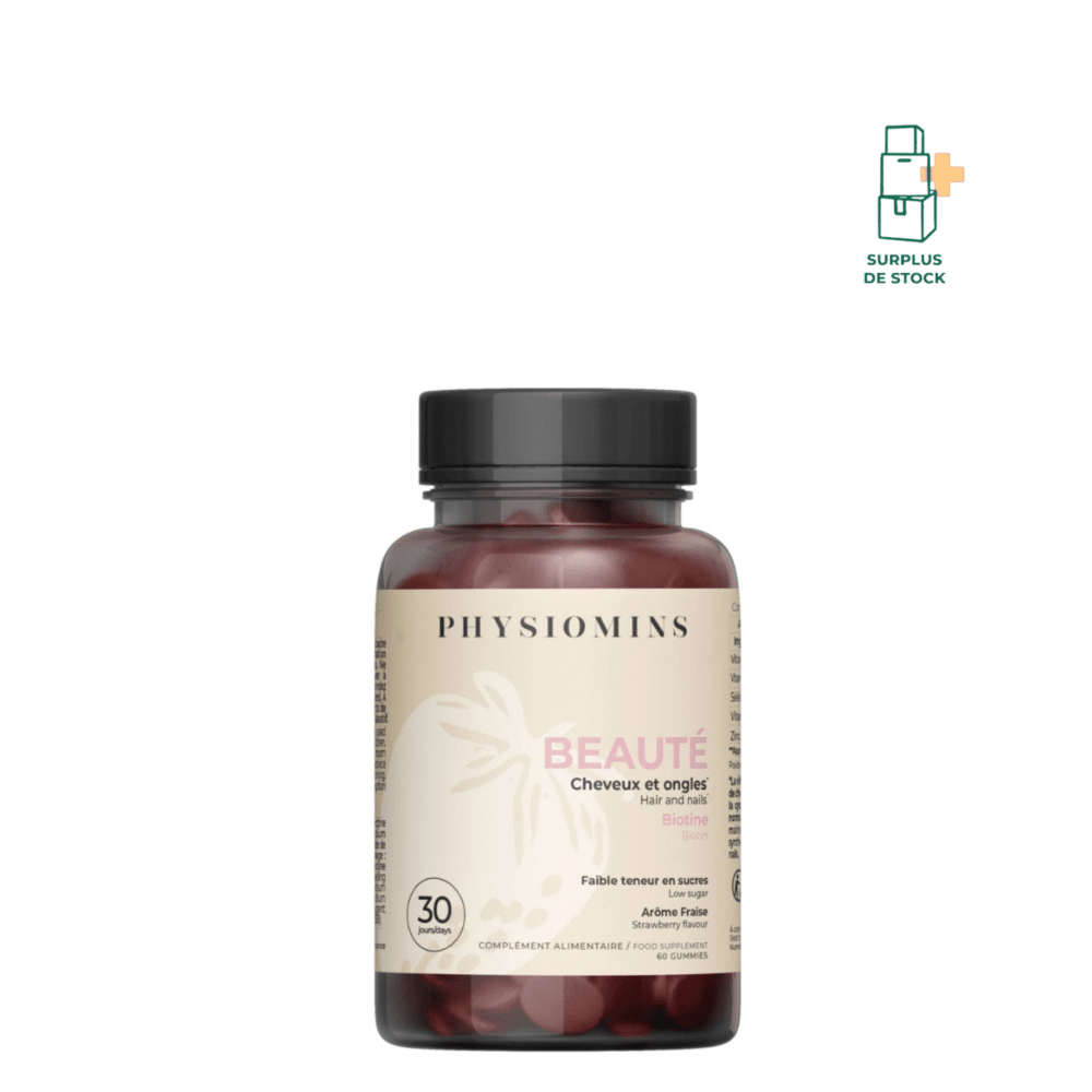Beauté - Cheveux & Ongles Complément Alimentaire Physiomins 60 Gummies 