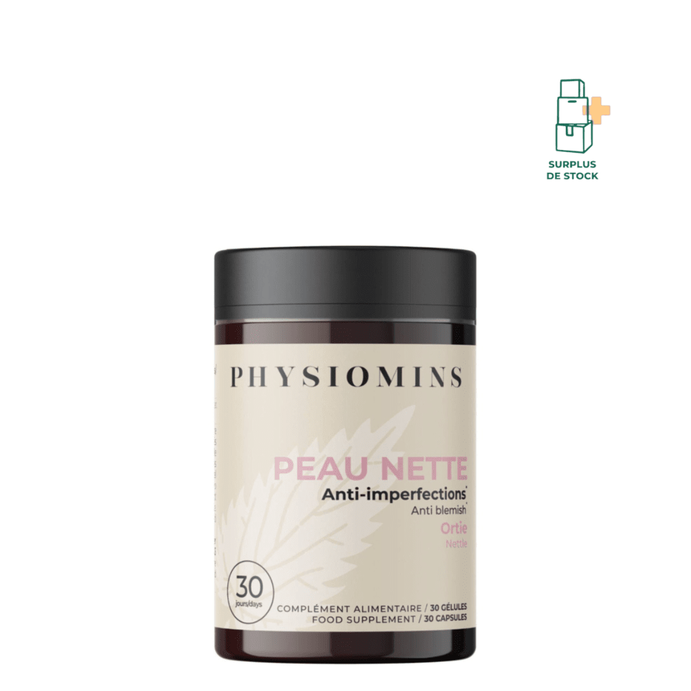 Peau Nette - Anti-Imperfections Complément Alimentaire Physiomins 30 Gélules 