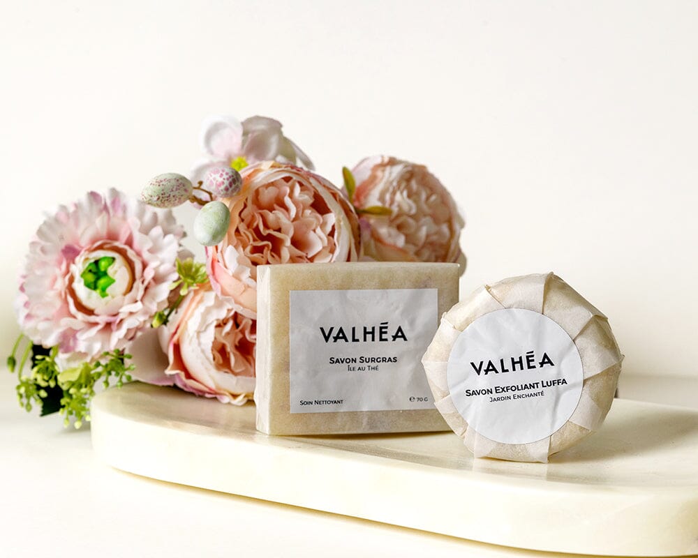 Lot de 2 Savons Surgras Artisanaux - Senteur au choix savon solide VALHÉA 