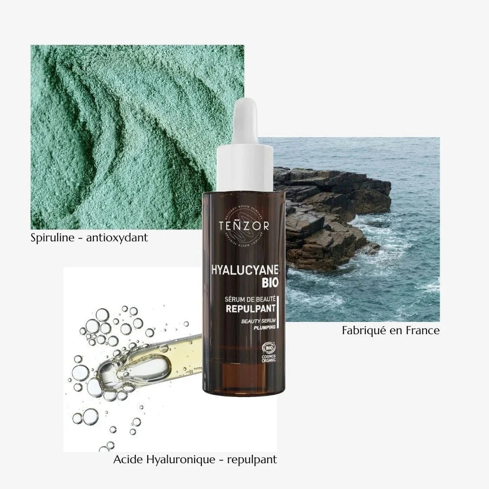 Sérum Repulpant HYALUCYANE BIO Soin Visage TEÑZOR 