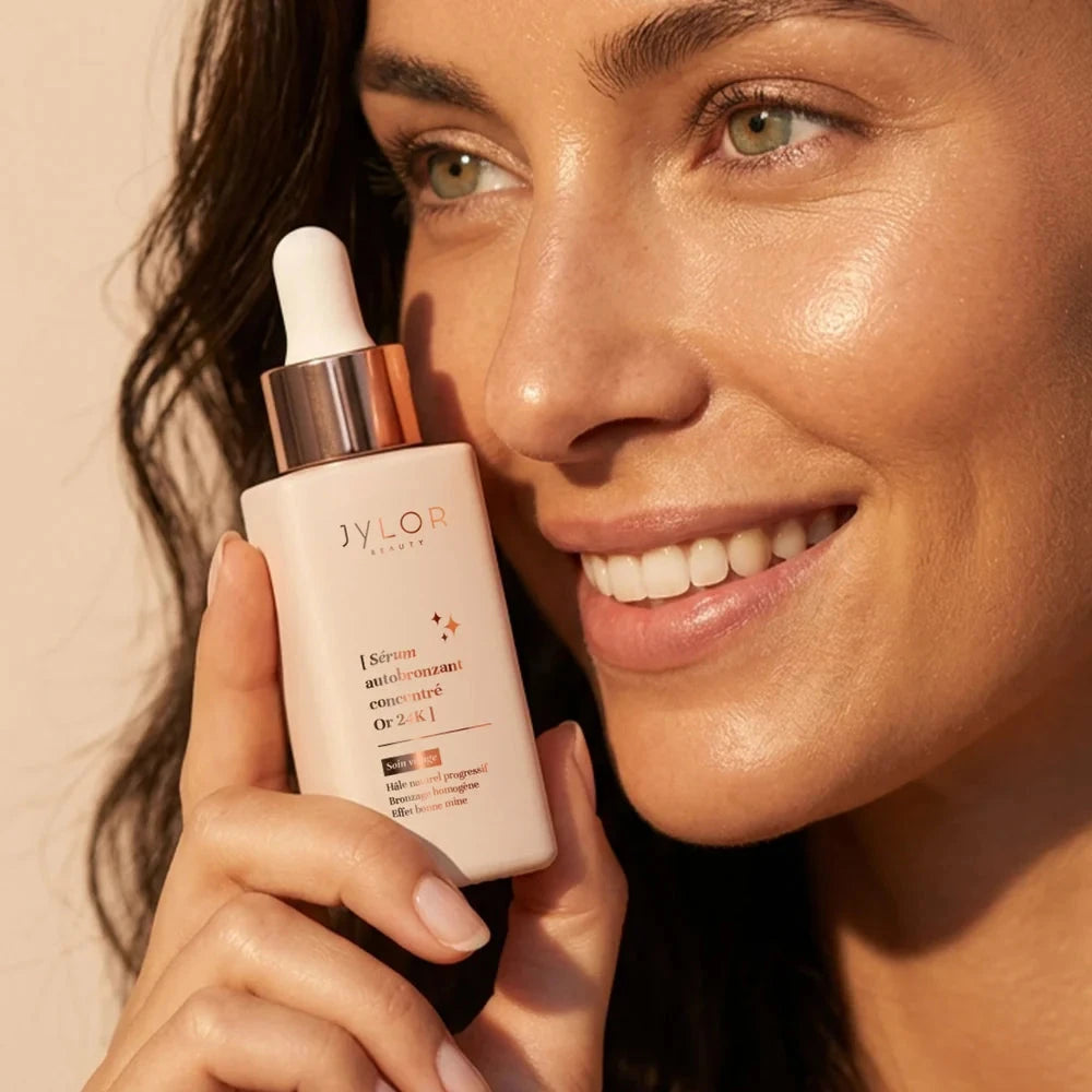 SERUM VISAGE AUTOBRONZANT PROGRESSIF OR 24K Autobronzants JYLOR 