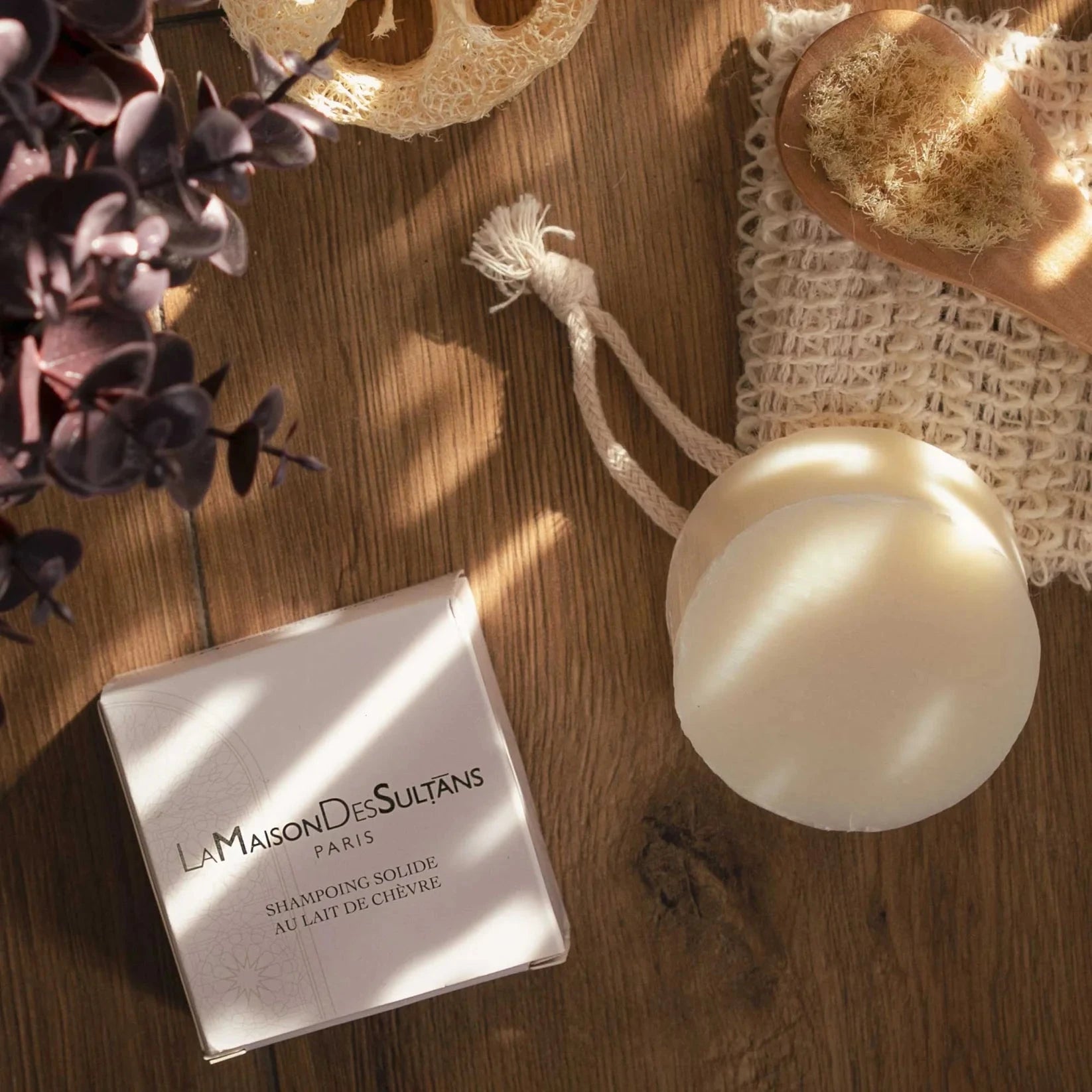 SHAMPOING SOLIDE LAIT DE CHEVRE Soin Capillaire LA MAISON DES SULTANS 
