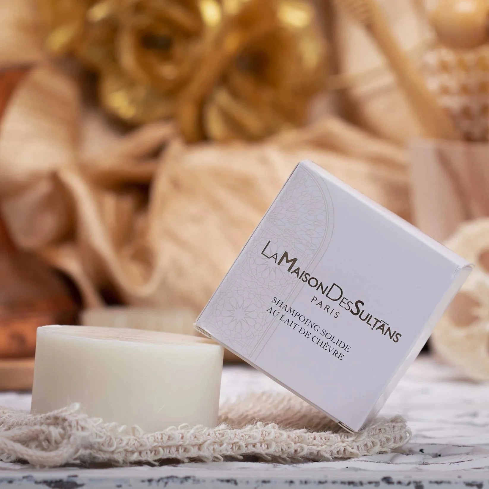 SHAMPOING SOLIDE LAIT DE CHEVRE Soin Capillaire LA MAISON DES SULTANS 