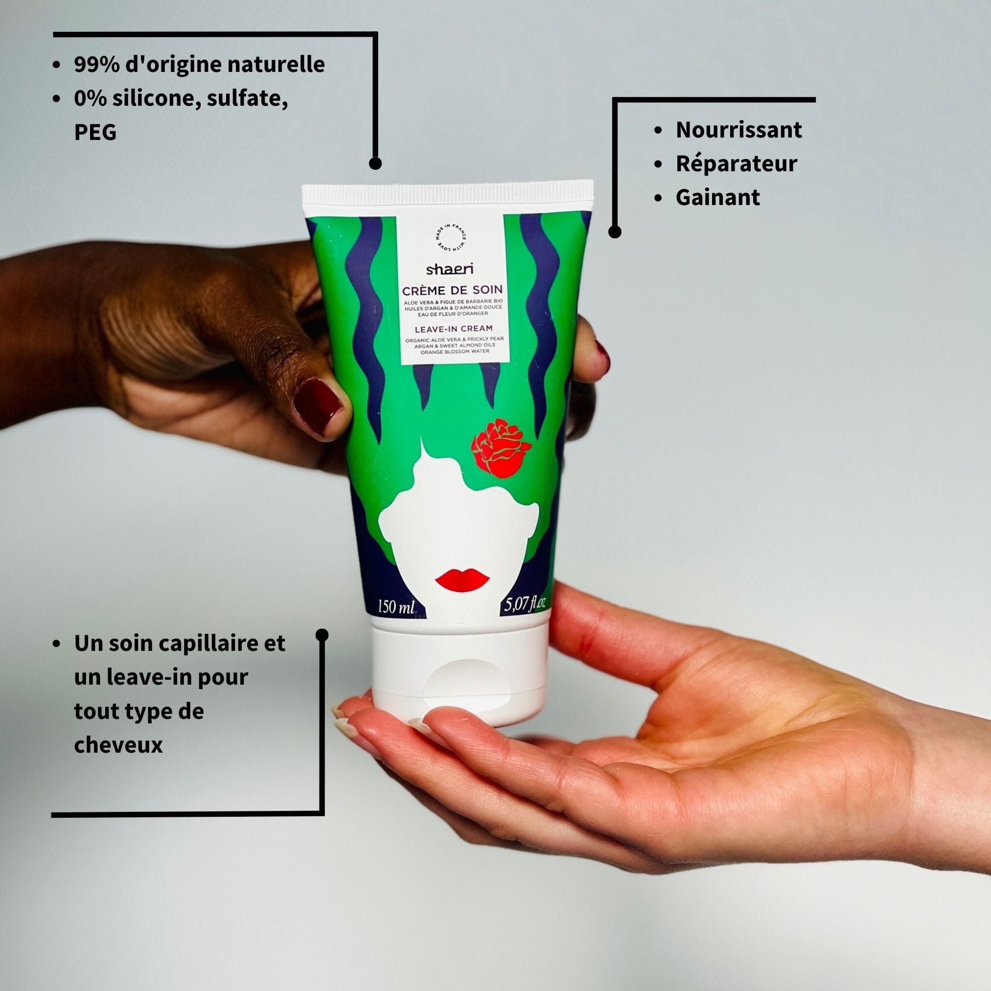 Crème de Soin Soin capilaire SHAERI 