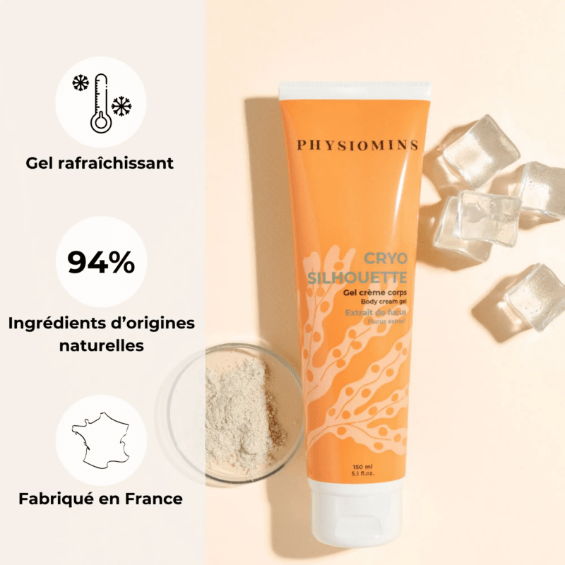 Cryo Silhouette - Gel Crème Corps Complément Alimentaire Physiomins 