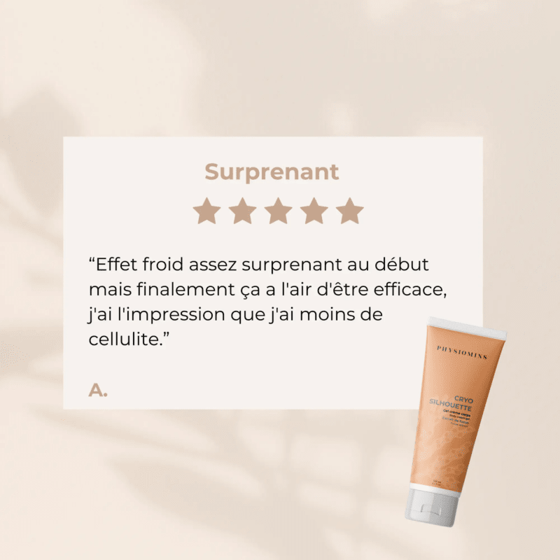 Cryo Silhouette - Gel Crème Corps Complément Alimentaire Physiomins 