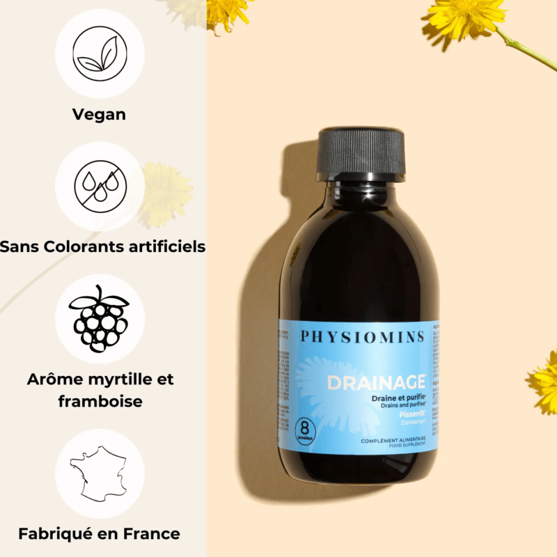 Drainage - Draine & Purifie Complément Alimentaire Physiomins 