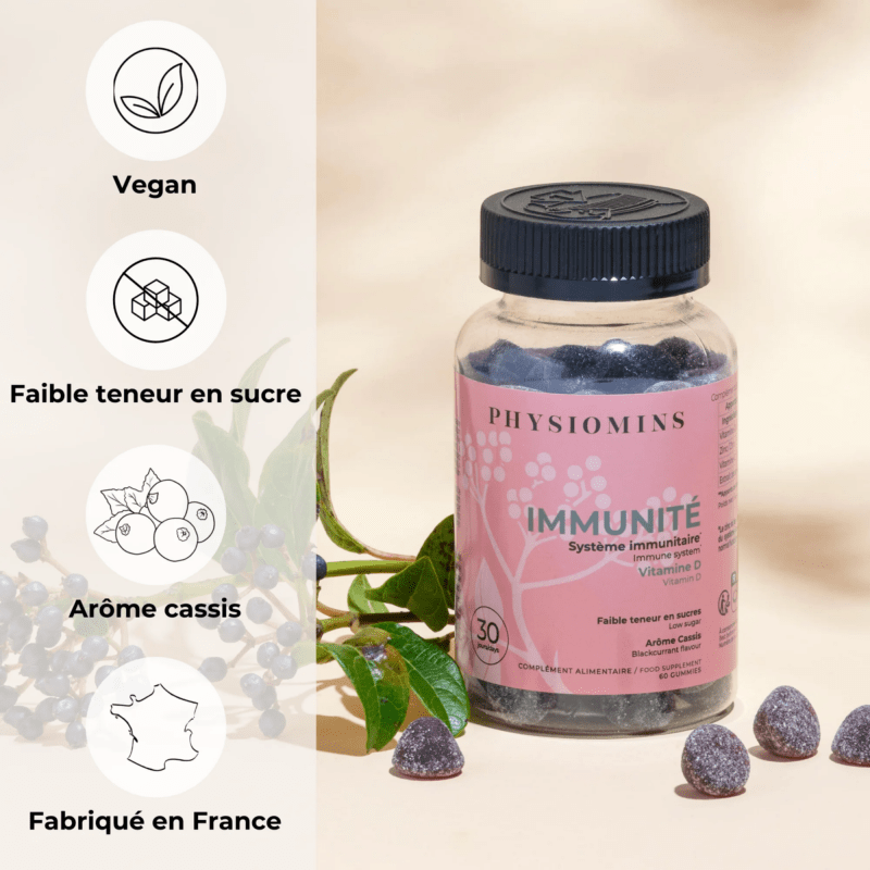 Immunité - Système Immunitaire Complément Alimentaire Physiomins 