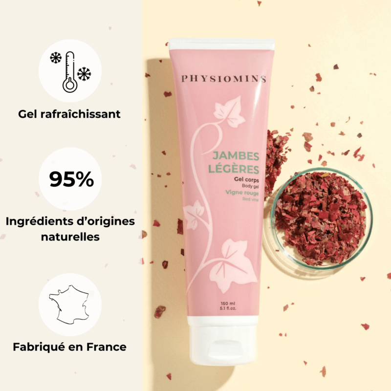 Jambes Légères - Gel Corps Complément Alimentaire Physiomins 