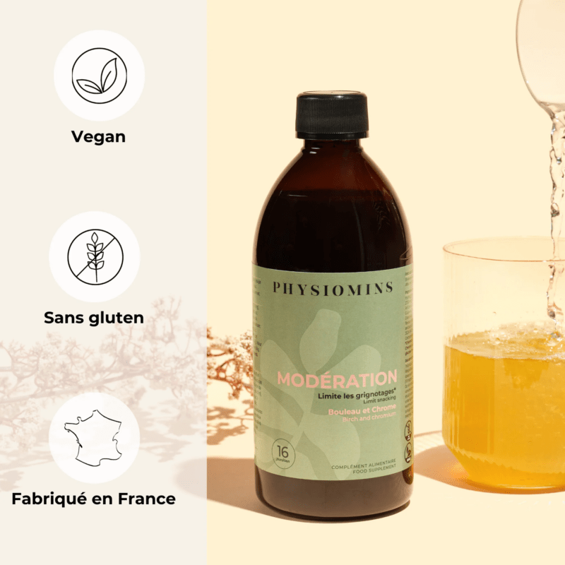 Modération - Limite les Grignotages Complément Alimentaire Physiomins 