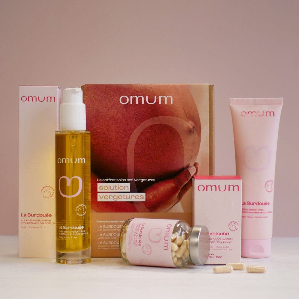Coffret Solution Vergetures Soin Corps OMUM 