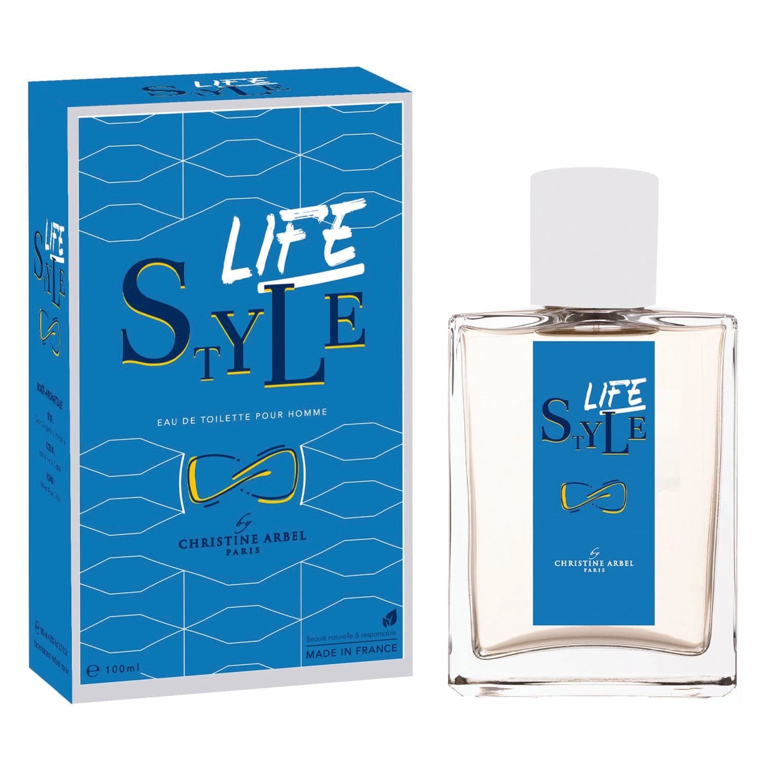 STYLE A LA FRANÇAISE LIFE eau de toilette Homme - CHRISTINE ARBEL Parfum Compagnie Européenne des Parfums 