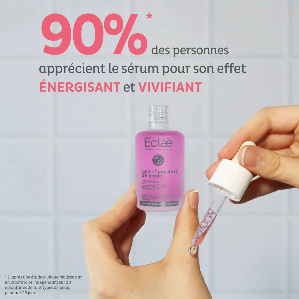 Serum visage- Super Concentré d'Energie Soin Visage Éclaé 