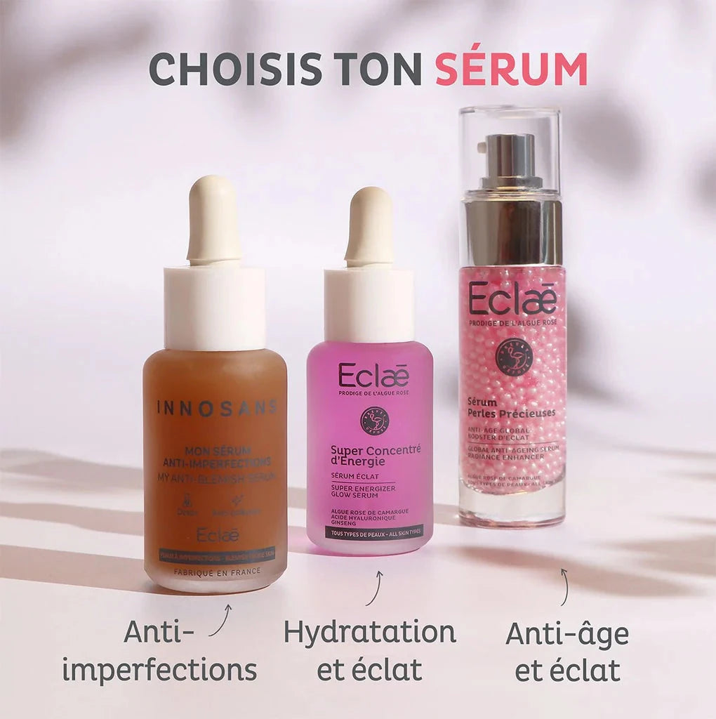 Serum visage- Super Concentré d'Energie Soin Visage Éclaé 
