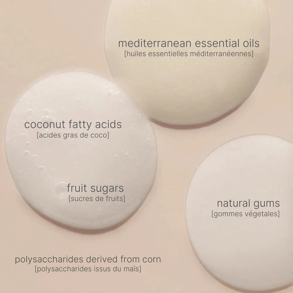 Gel douche énergisant [mandarine + sauge] Gel douche LESS IS MORE 