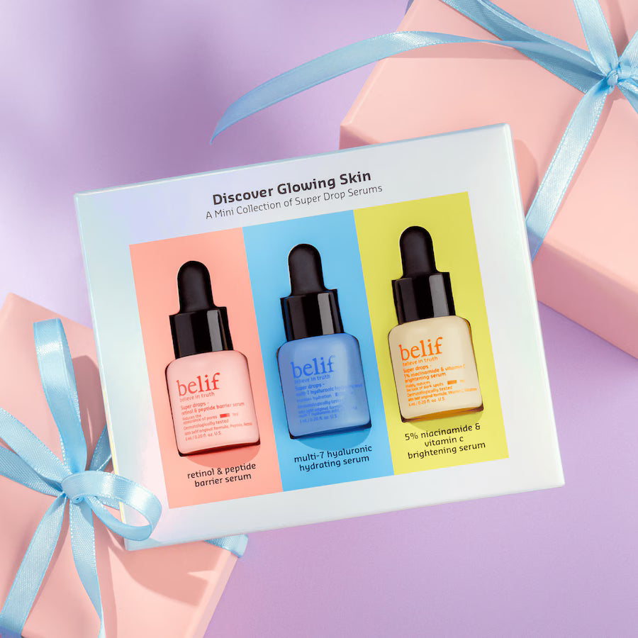 Discover glowing serum mini kit Soin Visage BELIF 